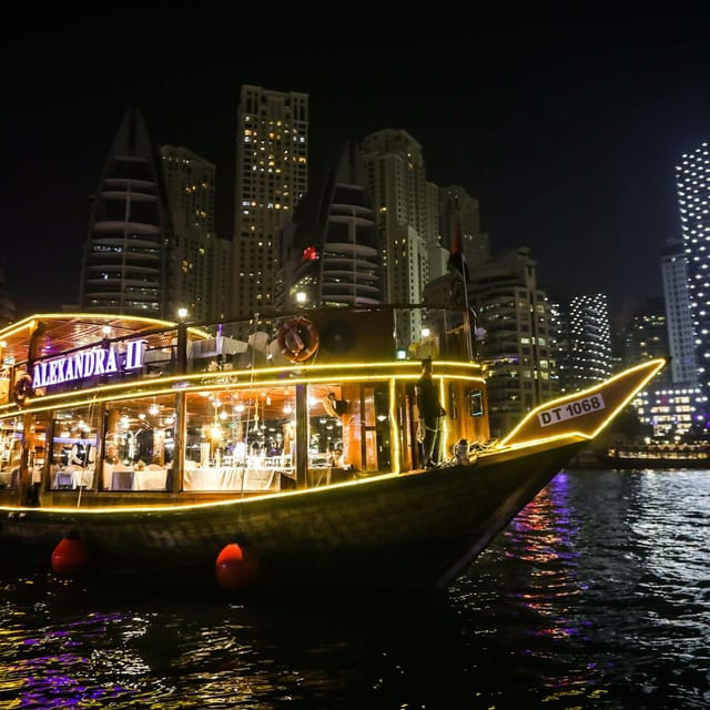 Alexandra Dhow Cruise: Dinner Cruise in Dubai Marina - Photo 1 of 14